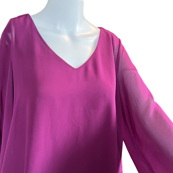 Jennifer Lopez - Womens Slightly Sheer Blouse Sz. Sm/Md - Picture 2 of 8